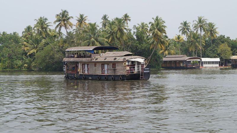 Alleppey Houseboat Night