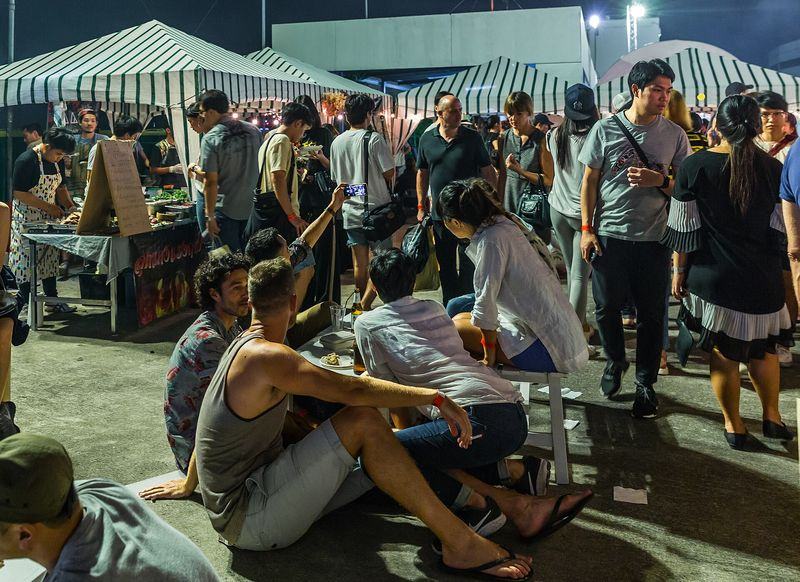 Bangkok night market — Thailand, Thailand