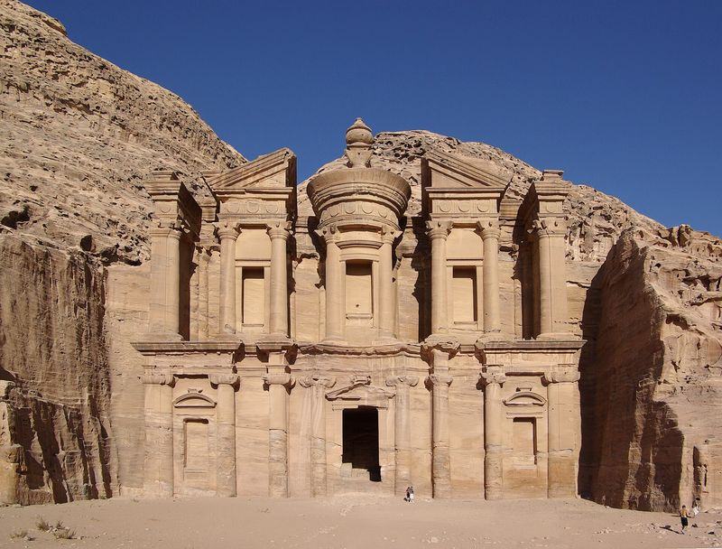Group tour, Petra steps — Jordan, Jordan
