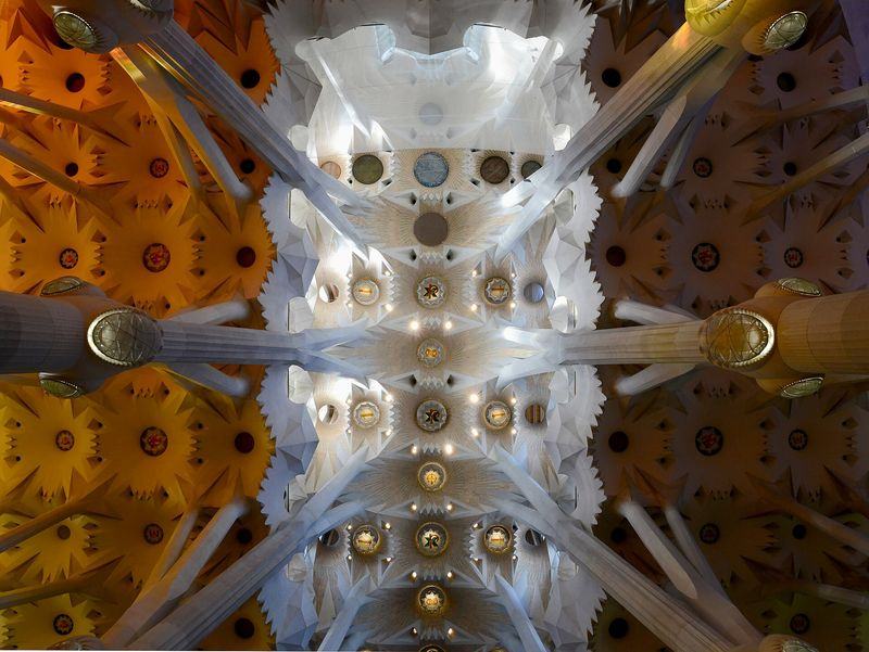 Sagrada Família interior — Spain, Spain