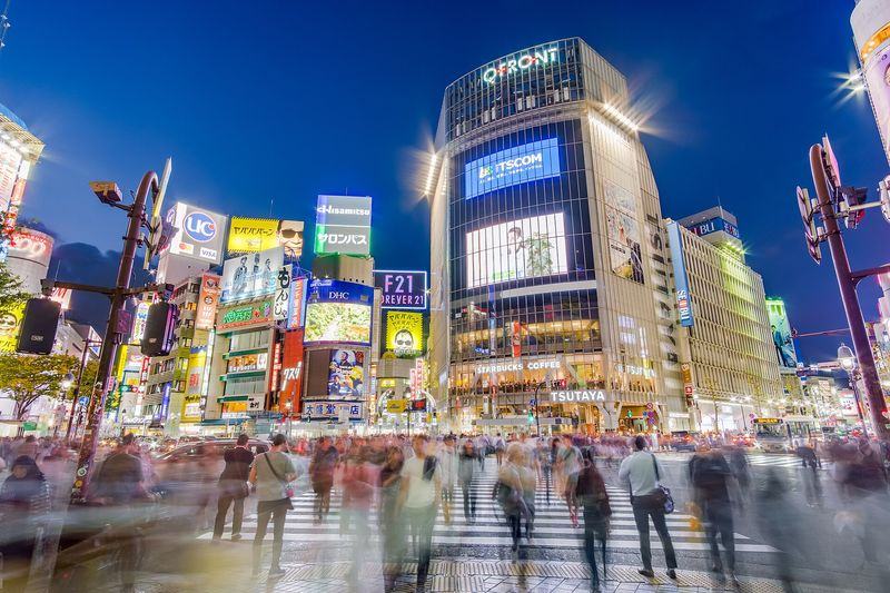 Shibuya crossing — Japan, Japan